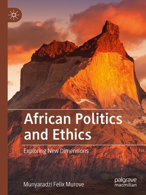 cover image of African Politics and Ethics
